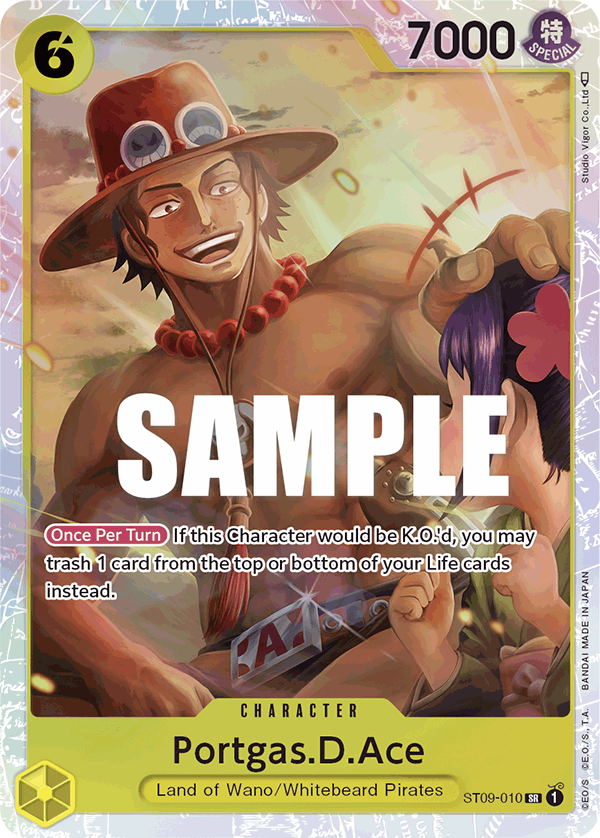 Portgas.D.Ace ST09-010 One Piece TCG