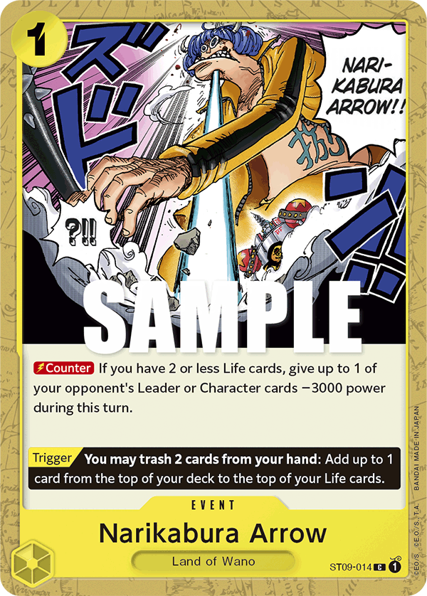 Narikabura Arrow ST09-014 One Piece TCG