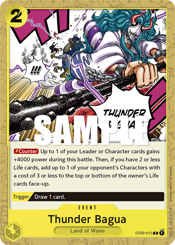 Thunder Bagua ST09-015 One Piece TCG