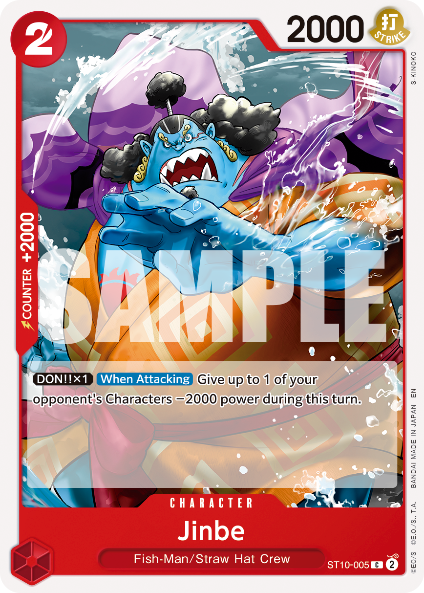 Jinbe - ST10-005 (Reprint) ST10-005_r1 One Piece TCG