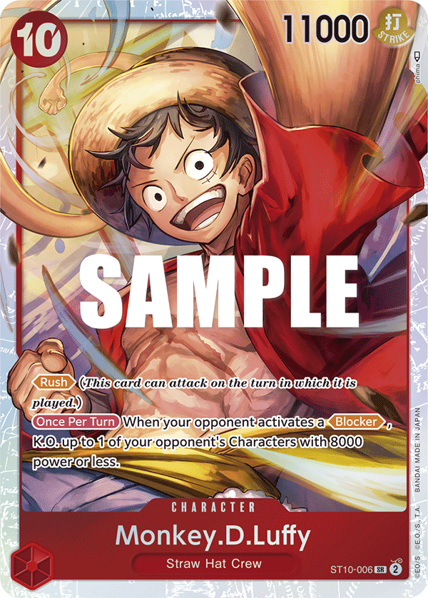 Monkey.D.Luffy (006) ST10-006 One Piece TCG