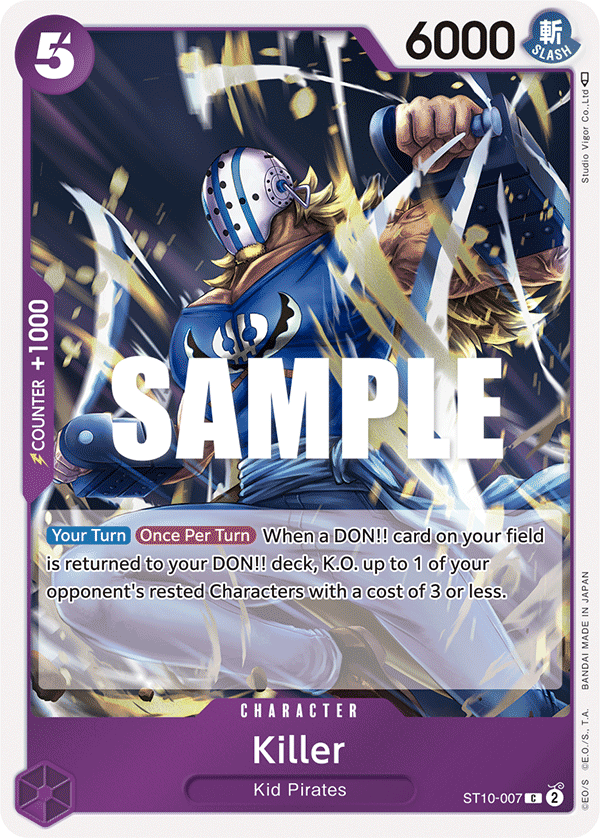 Killer ST10-007 One Piece TCG