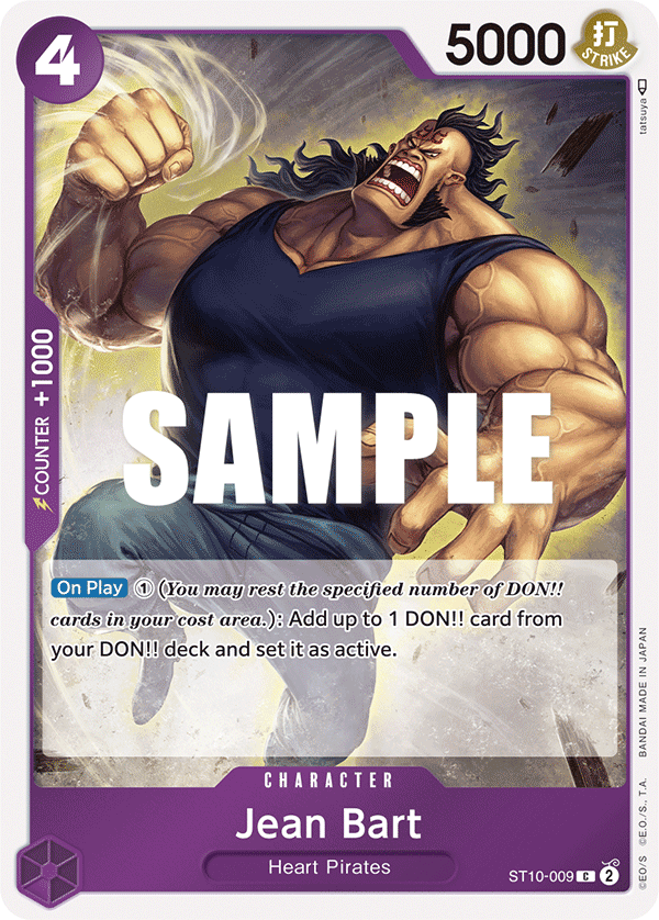 Jean Bart ST10-009 One Piece TCG