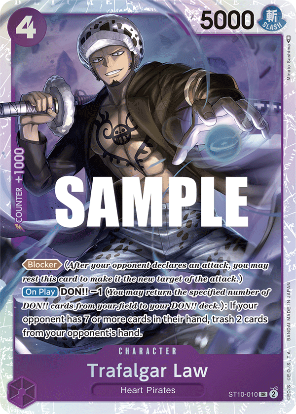 Trafalgar Law (010) ST10-010 One Piece TCG