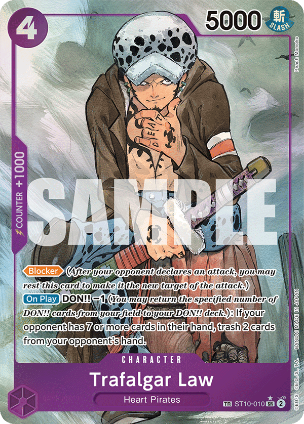 Trafalgar Law (010) (TR) ST10-010 One Piece TCG