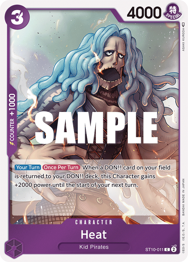 Heat ST10-011 One Piece TCG