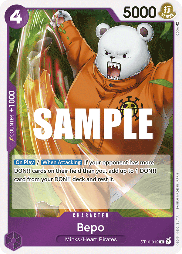 Bepo ST10-012 One Piece TCG