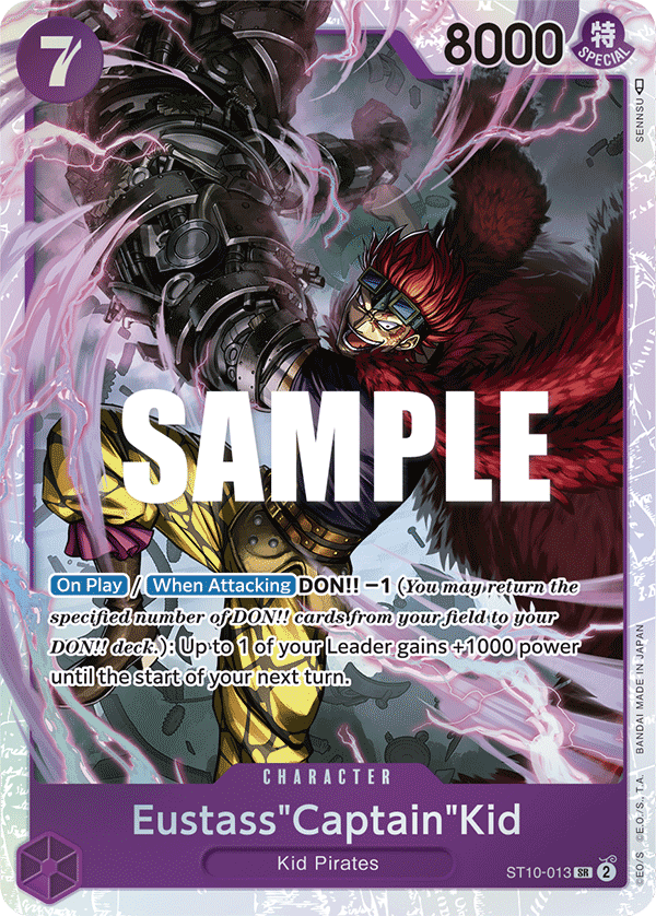 Eustass"Captain"Kid (013) ST10-013 One Piece TCG
