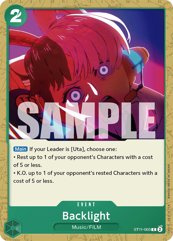Backlight ST11-003 One Piece TCG