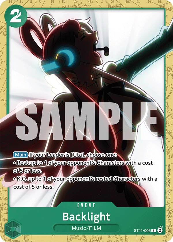 Backlight ST11-003_p2 One Piece TCG