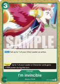 I'm invincible ST11-005 One Piece TCG