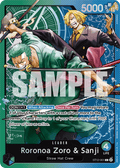 Roronoa Zoro & Sanji ST12-001 One Piece TCG