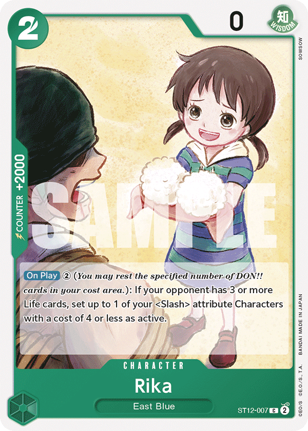 Rika ST12-007 One Piece TCG