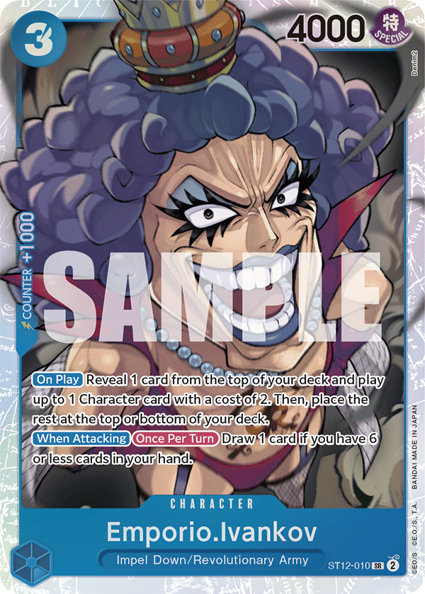 Emporio.Ivankov ST12-010 One Piece TCG