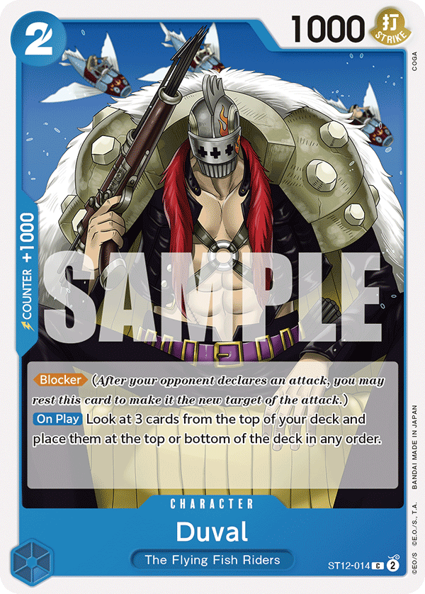Duval ST12-014 One Piece TCG