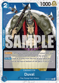 Duval (Jolly Roger Foil) ST12-014_p2 One Piece TCG