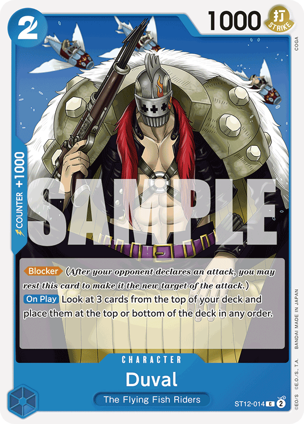 Duval ST12-014_r1 One Piece TCG