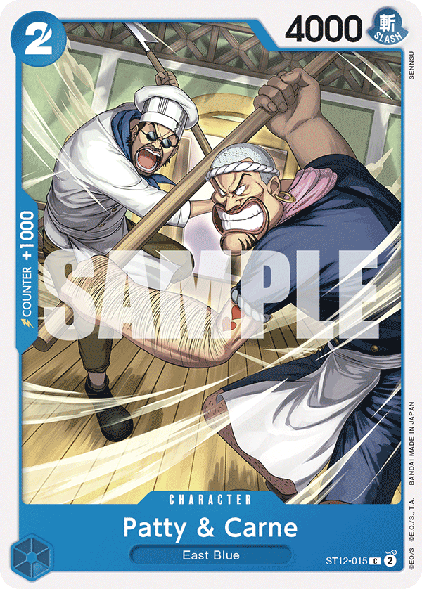 Patty & Carne ST12-015 One Piece TCG