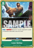 Lion Strike ST12-016 One Piece TCG