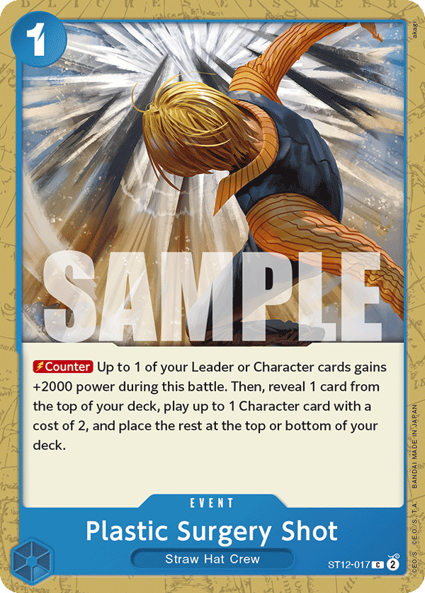 Plastic Surgery Shot ST12-017 One Piece TCG