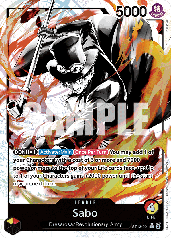 Sabo (001) (Parallel) ST13-001_p1 One Piece TCG