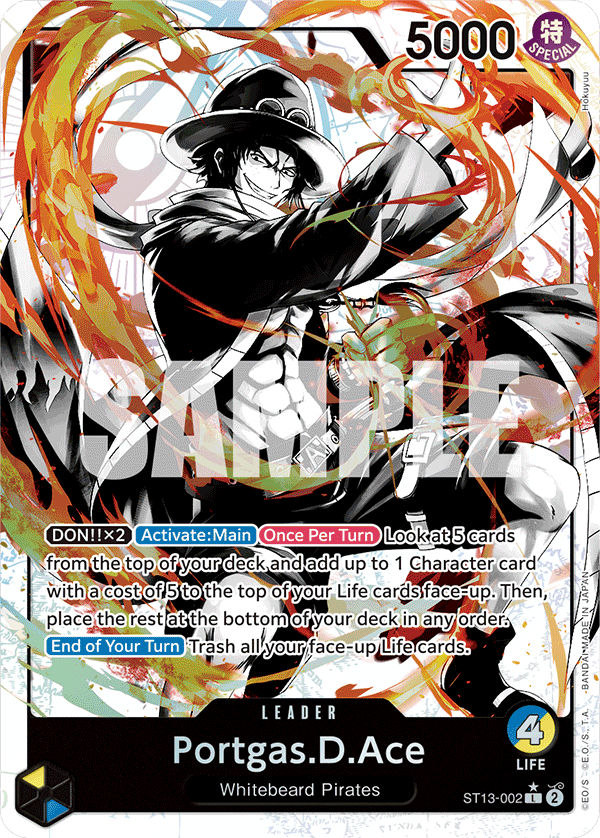 Portgas.D.Ace (002) (Parallel) ST13-002_p1 One Piece TCG