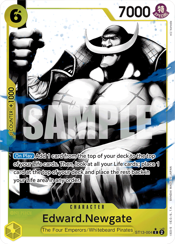 Edward.Newgate (Parallel) ST13-004_p1 One Piece TCG
