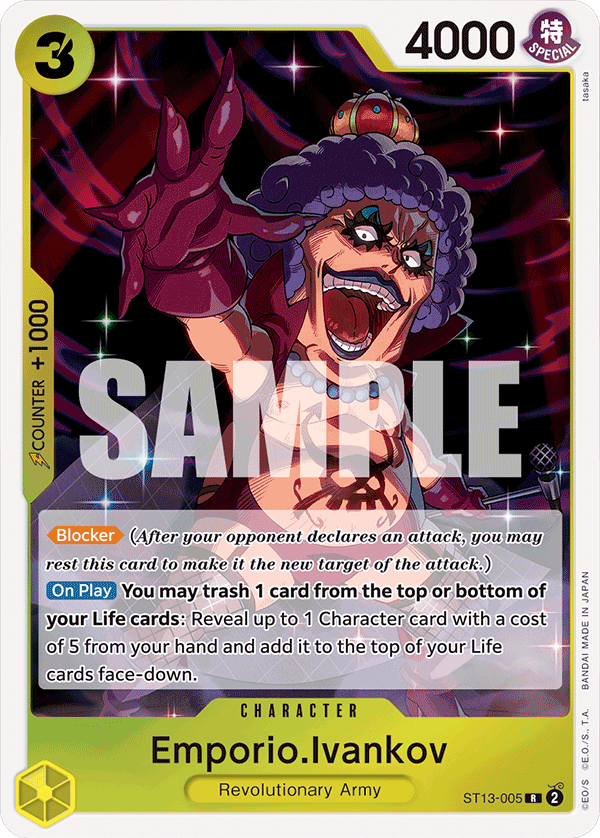 Emporio.Ivankov ST13-005 One Piece TCG