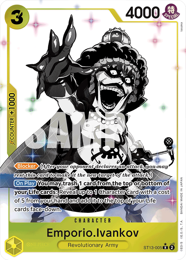 Emporio.Ivankov (Parallel) ST13-005_p1 One Piece TCG