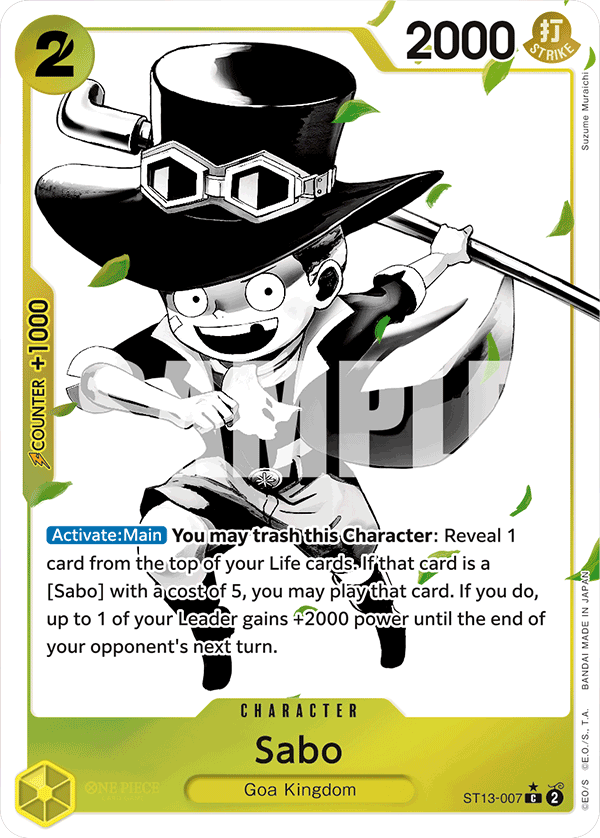 Sabo (007) (Parallel) ST13-007_p1 One Piece TCG