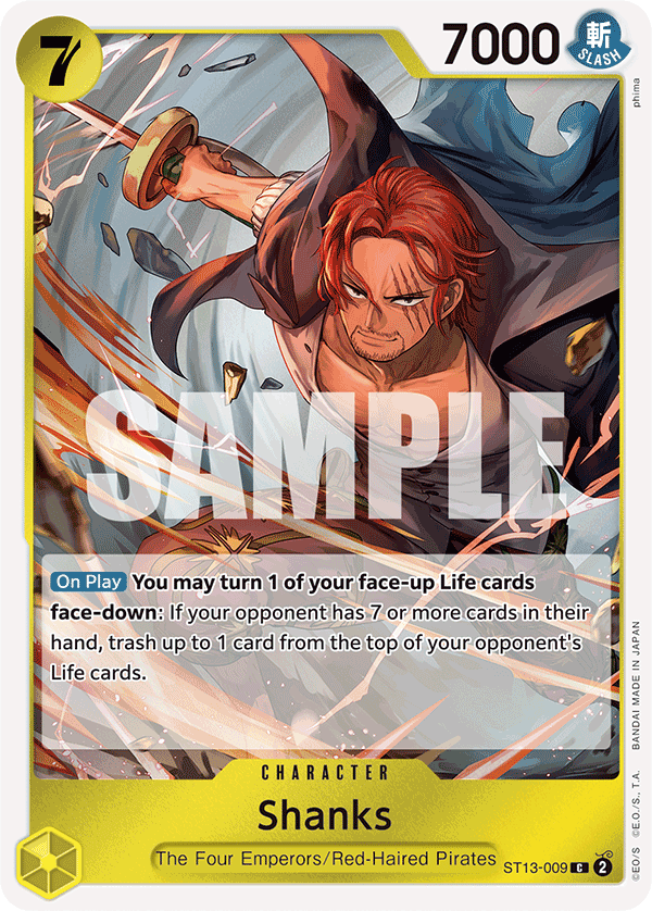 Shanks ST13-009 One Piece TCG