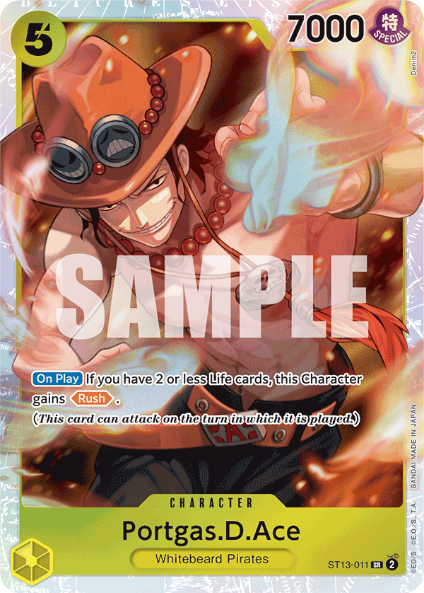 Portgas.D.Ace (011) ST13-011 One Piece TCG
