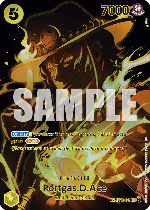 Portgas.D.Ace (SP) ST13-011_p2 One Piece TCG