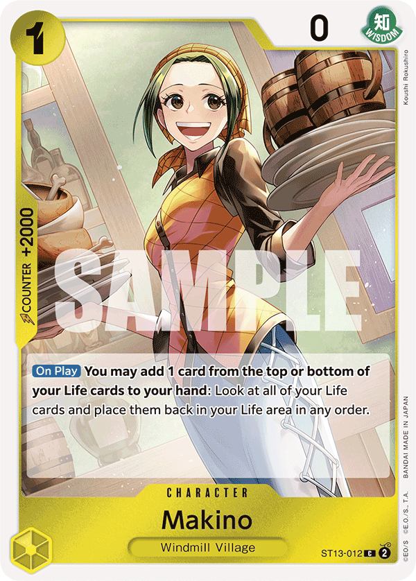 Makino ST13-012 One Piece TCG