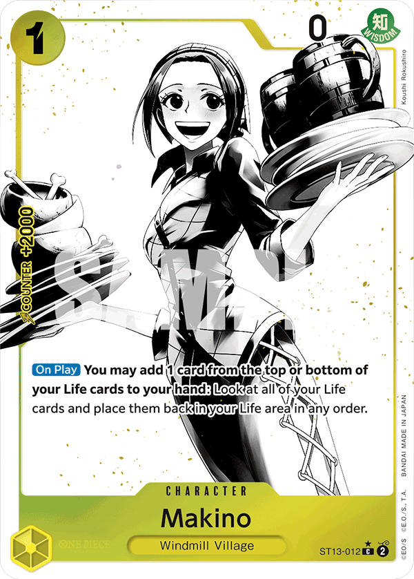 Makino (Parallel) ST13-012_p1 One Piece TCG