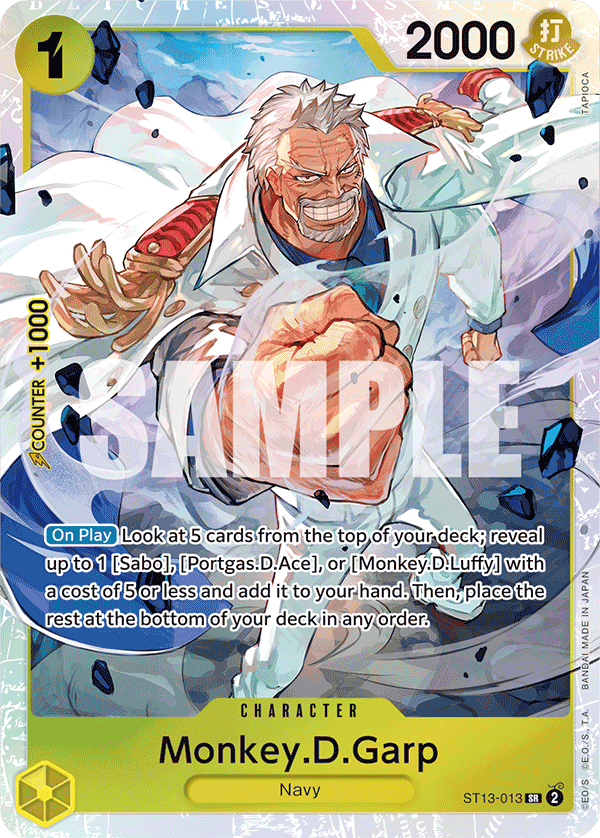 Monkey.D.Garp ST13-013 One Piece TCG