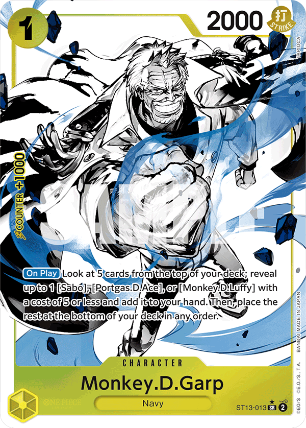 Monkey.D.Garp (Parallel) ST13-013_p1 One Piece TCG