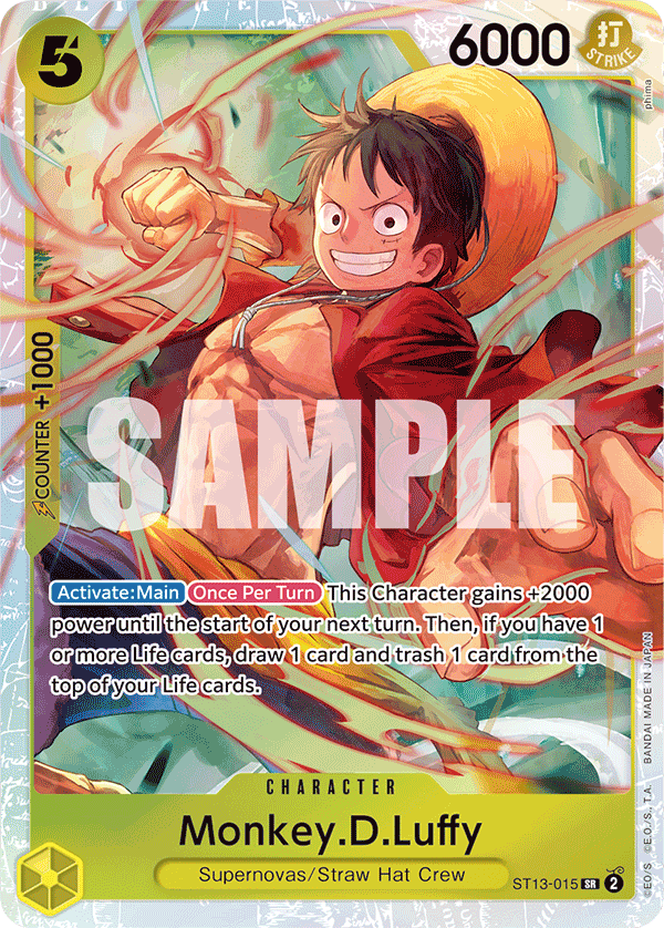 Monkey.D.Luffy (015) ST13-015 One Piece TCG