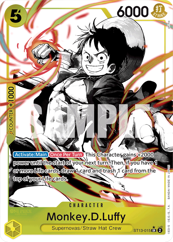 Monkey.D.Luffy (015) (Parallel) ST13-015_p1 One Piece TCG