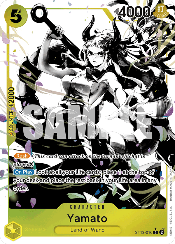 Yamato (Parallel) ST13-016_p1 One Piece TCG