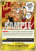 Flame Dragon King ST13-017 One Piece TCG