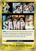 The Three Brothers' Bond (Pirate Foil) ST13-019_p1 One Piece TCG