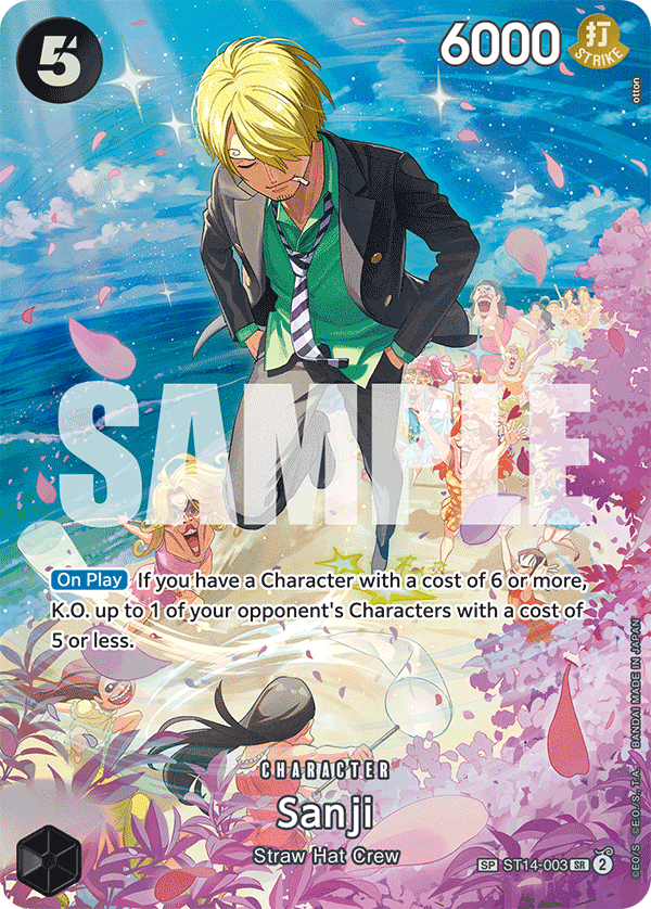Sanji (SP) ST14-003_p1 One Piece TCG