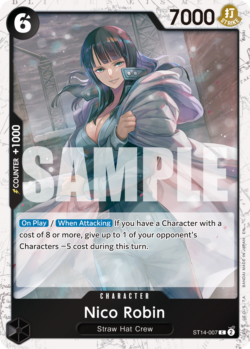 Nico Robin - ST14-007 (Pirate Foil) ST14-007_p1 One Piece TCG