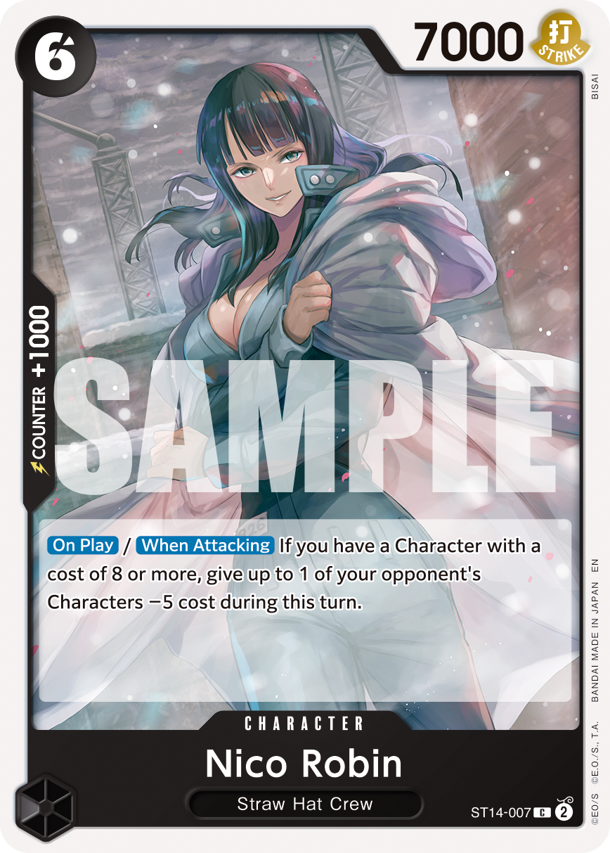 Nico Robin - ST14-007 (Reprint) ST14-007_r1 One Piece TCG