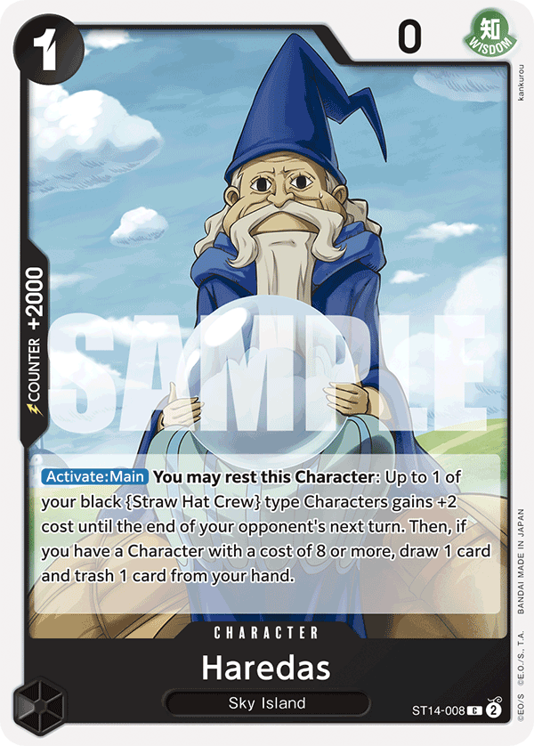 Haredas ST14-008 One Piece TCG