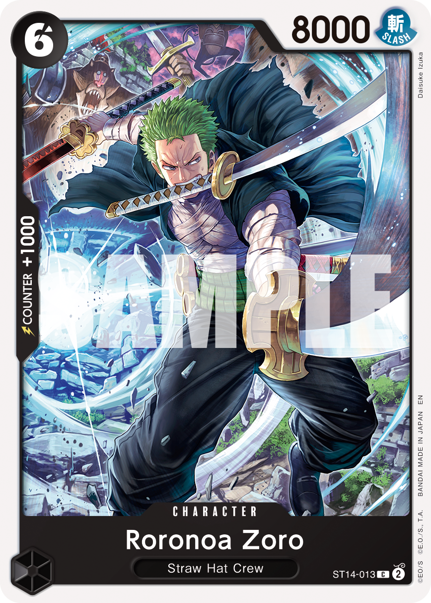 Roronoa Zoro - ST14-013 (Reprint) ST14-013_r1 One Piece TCG