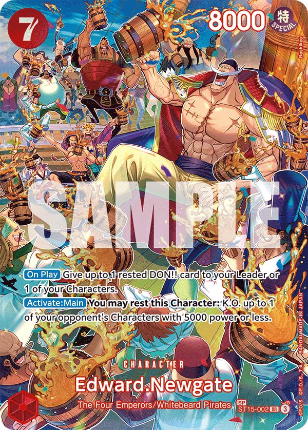 Edward.Newgate (SP) ST15-002_p1 One Piece TCG