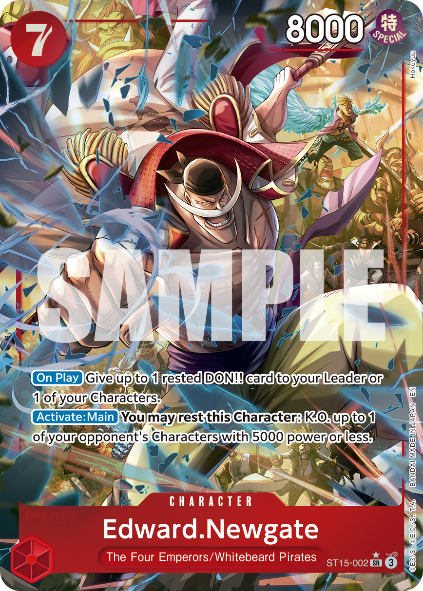 Edward.Newgate - ST15-002 (Alternate Art) ST15-002_p2 One Piece TCG
