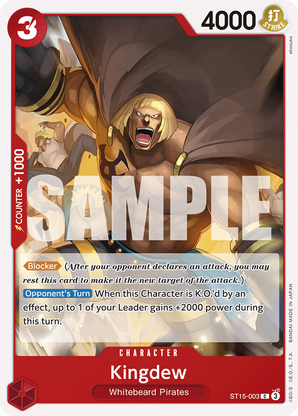 Kingdew ST15-003 One Piece TCG